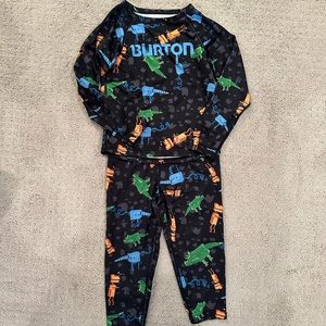 Kids 2T Burton ski snowboard winter thermals underwear great condition